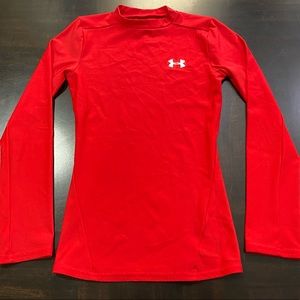Under Armour Boys' HeatGear Armour Long Sleeve YSM